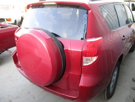 2007 TOYOTA RAV4 RED 2.4L AT 2WD Z15075